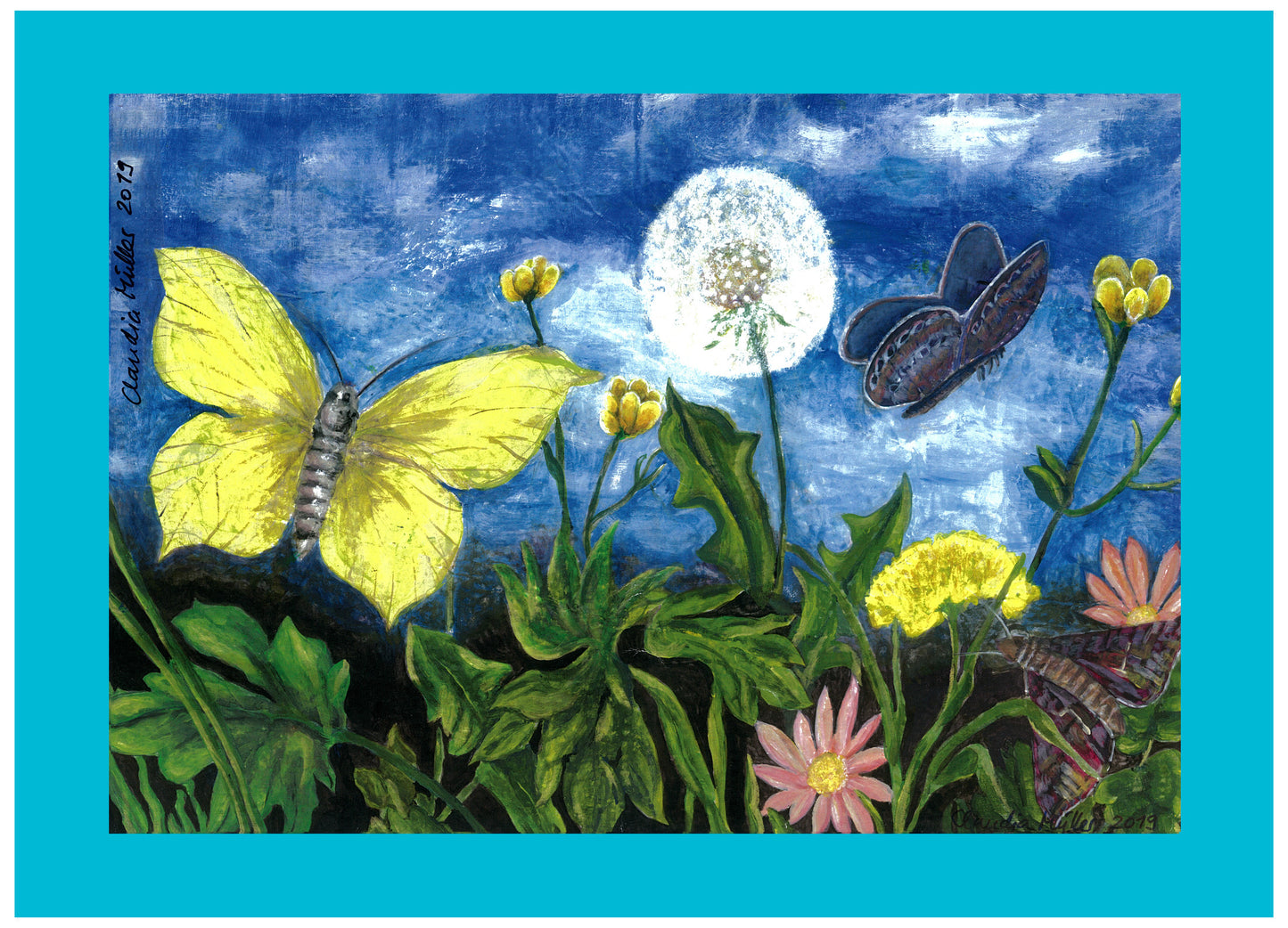 Schmetterling Gemälde