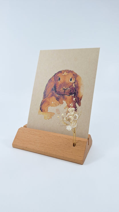 Postkarte Osterhase
