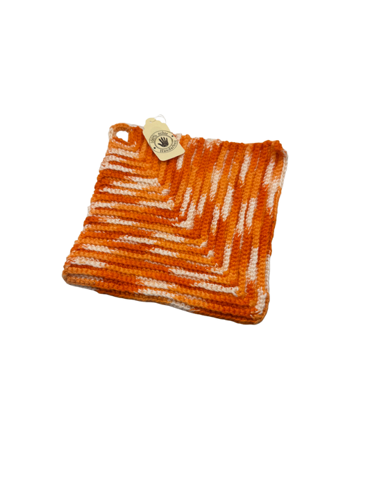 Topflappen gehäkelt