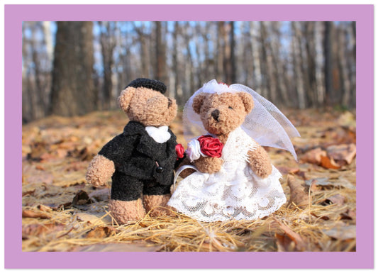 Teddybären Hochzeit